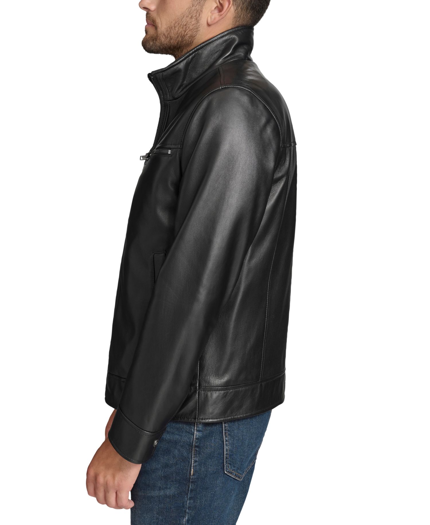 Men's Winton Genuine Leather Jacket
