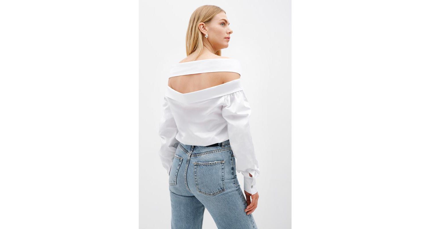 Women's Vesper Oversized Cotton Poplin Button-Down Oxford Shirt