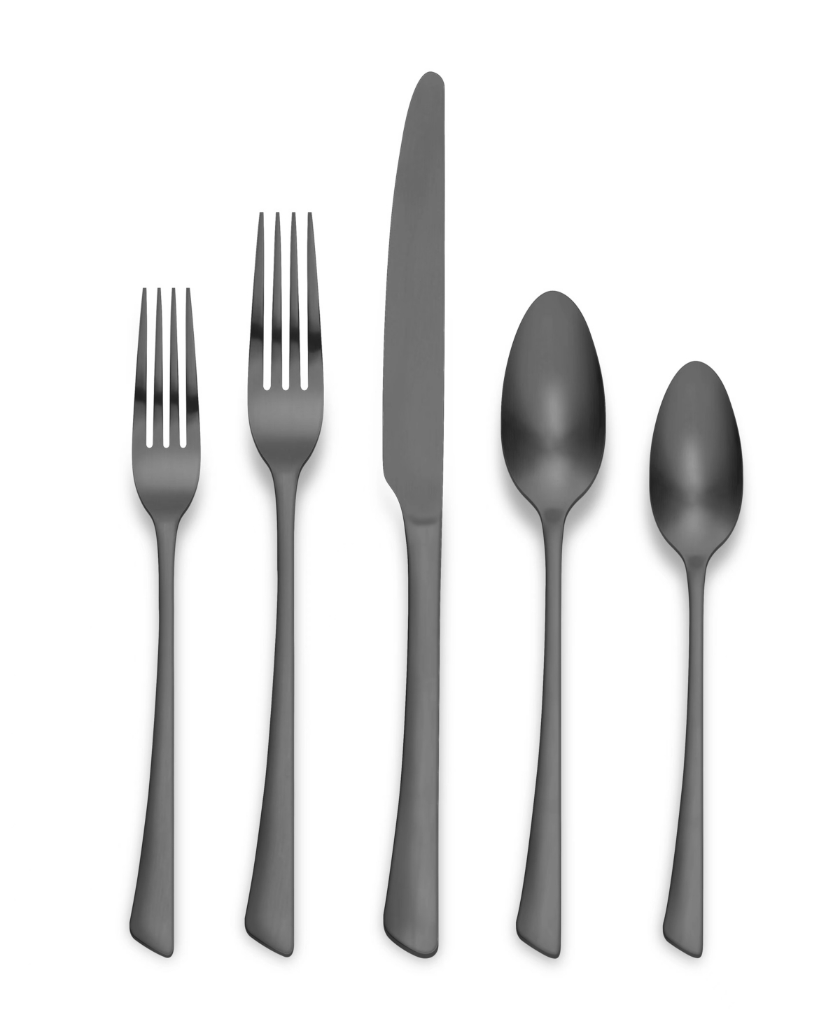 Ornative Abril Service For 4 20 Piece Flatware Set In Black