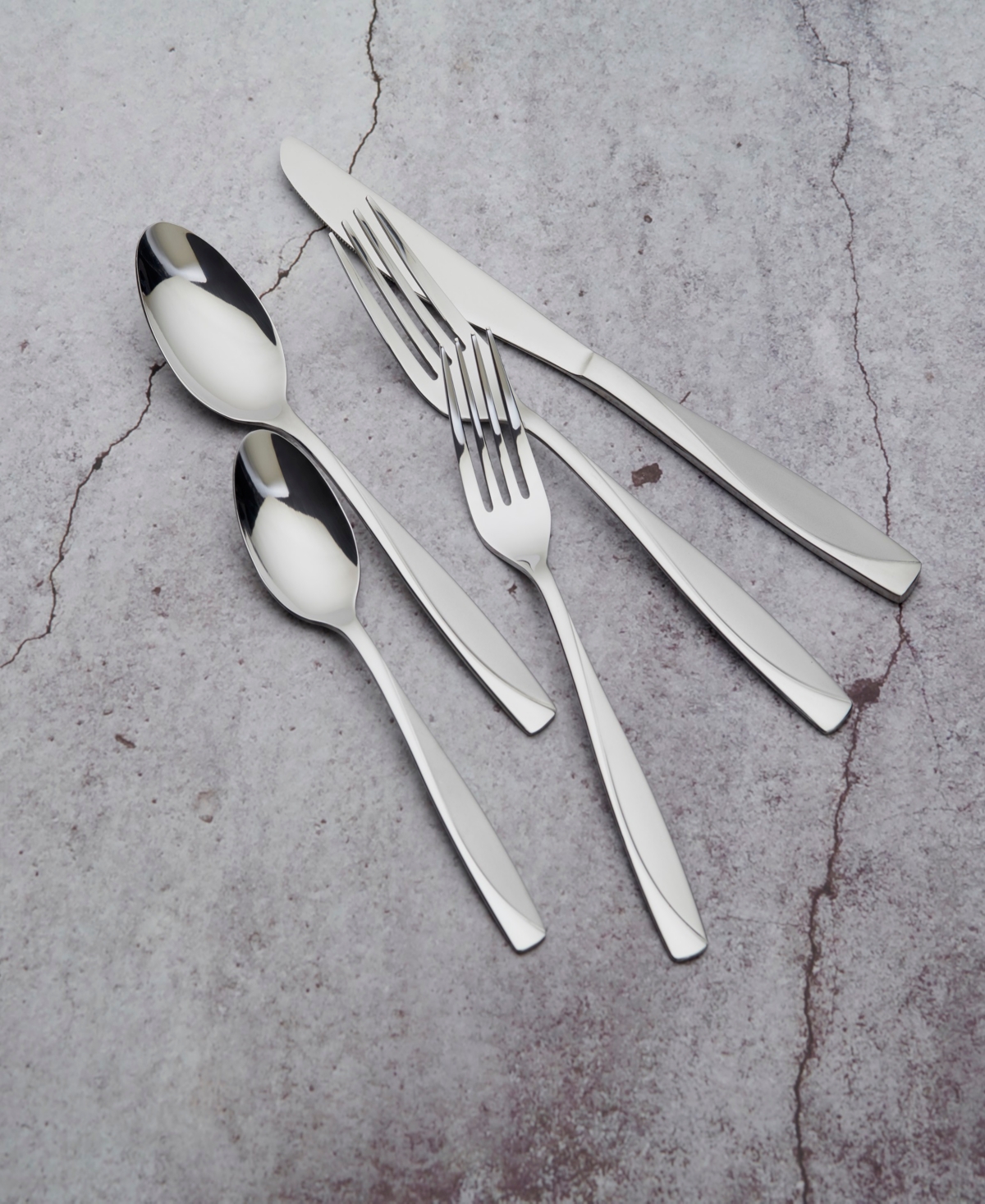 Ornative Cian Sand 20 Piece Flatware Set, Service for 4
