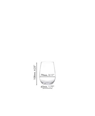 Wine Glasses, Set of 2 O Riesling & Sauvignon Blanc Tumblers