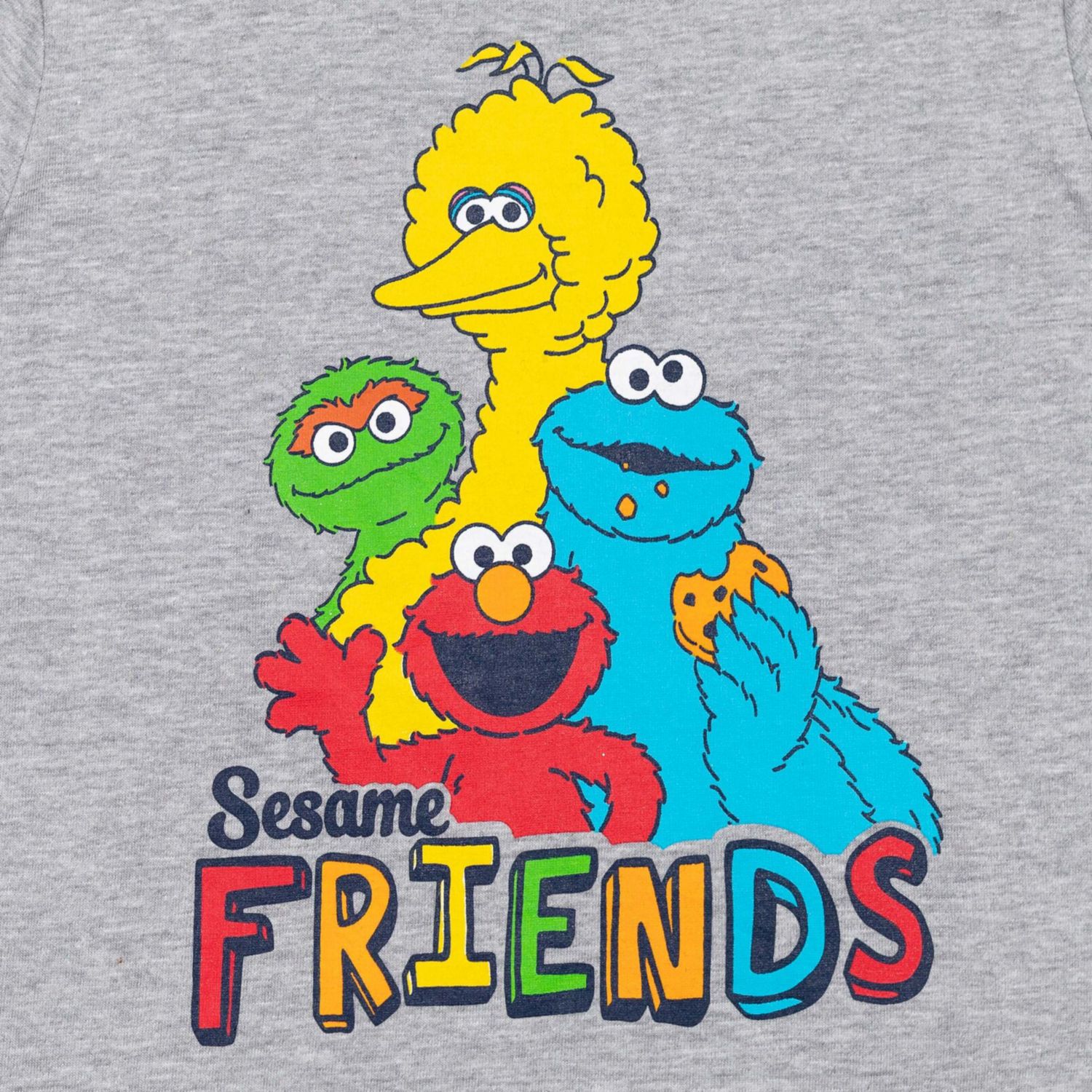 Baby Boys Elmo's Book of Friends 2 Pack T-Shirts and Board Book Set