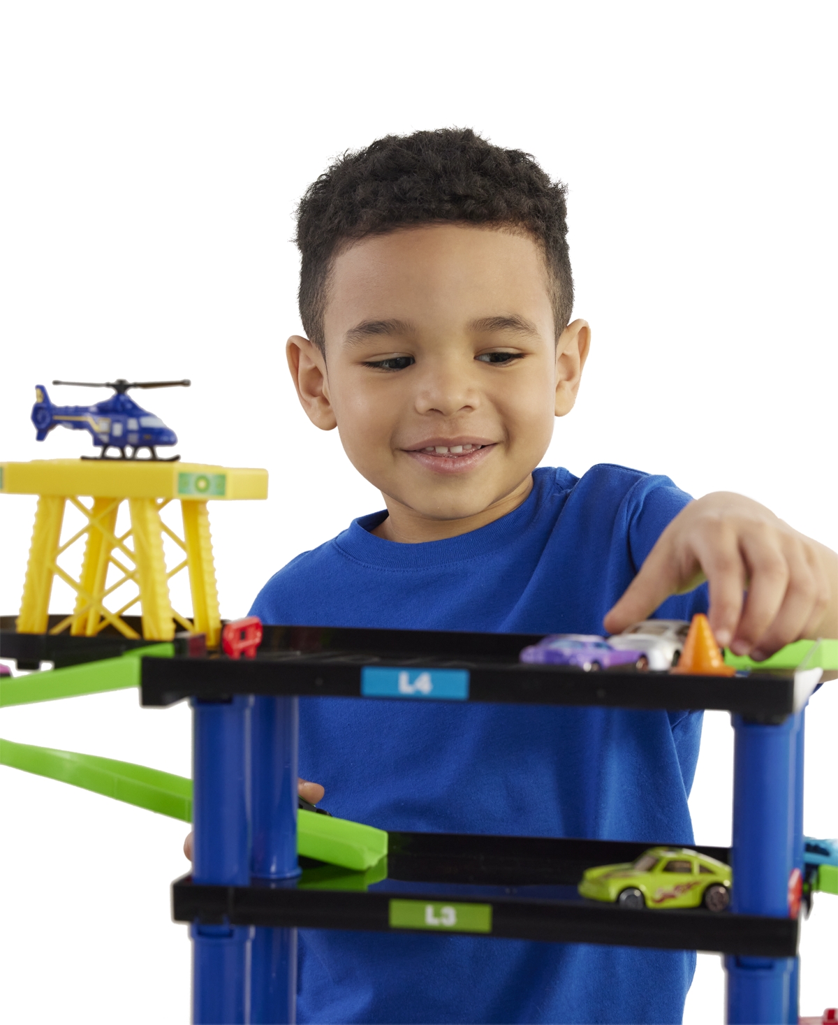 Fast Lane Parking Garage Bundle 50pc Set In Multi