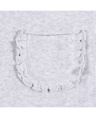 Baby Girls Short Sleeve T-Shirts, 3 Pack