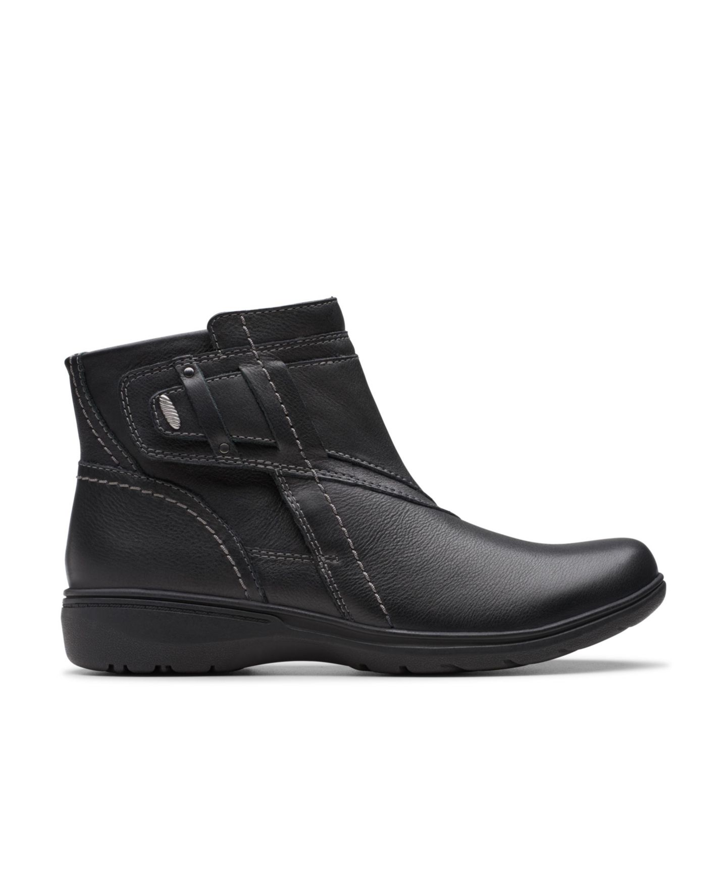 Женские ботинки Clarks Collection Carleigh Style, цвет: Чёрный кожаный — фото 2