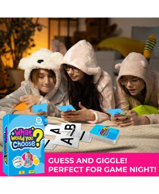 What Would You Choose - Family Card Game for Kids Ages 6-8