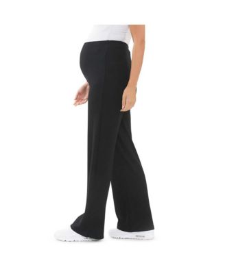 Maternity Cindy Ribbed Pants in Black - Comfortable and Stylish for Every Mom
