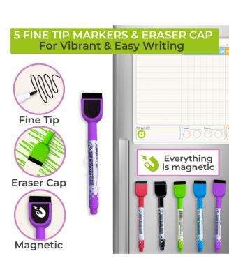 Magnetic Chore Chart for Adults and Multiple Kids