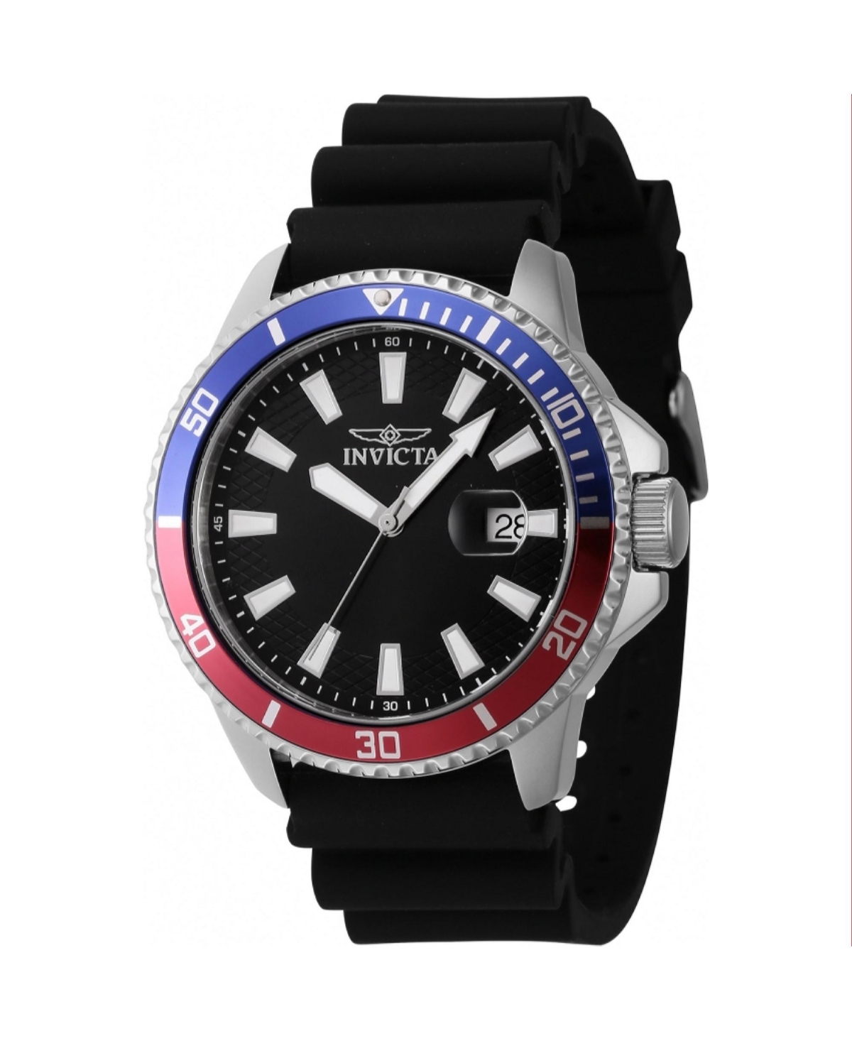 Invicta Men's 46131 Pro Diver Quartz 3 HandDial Watch - Black