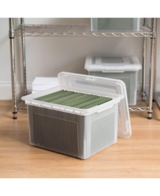 4 Pack Letter/Legal Size File Box