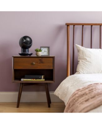 IRIS USA, WOOZOO Oscillating Fan with Remote & Timer, 3 Speed Settings, Black