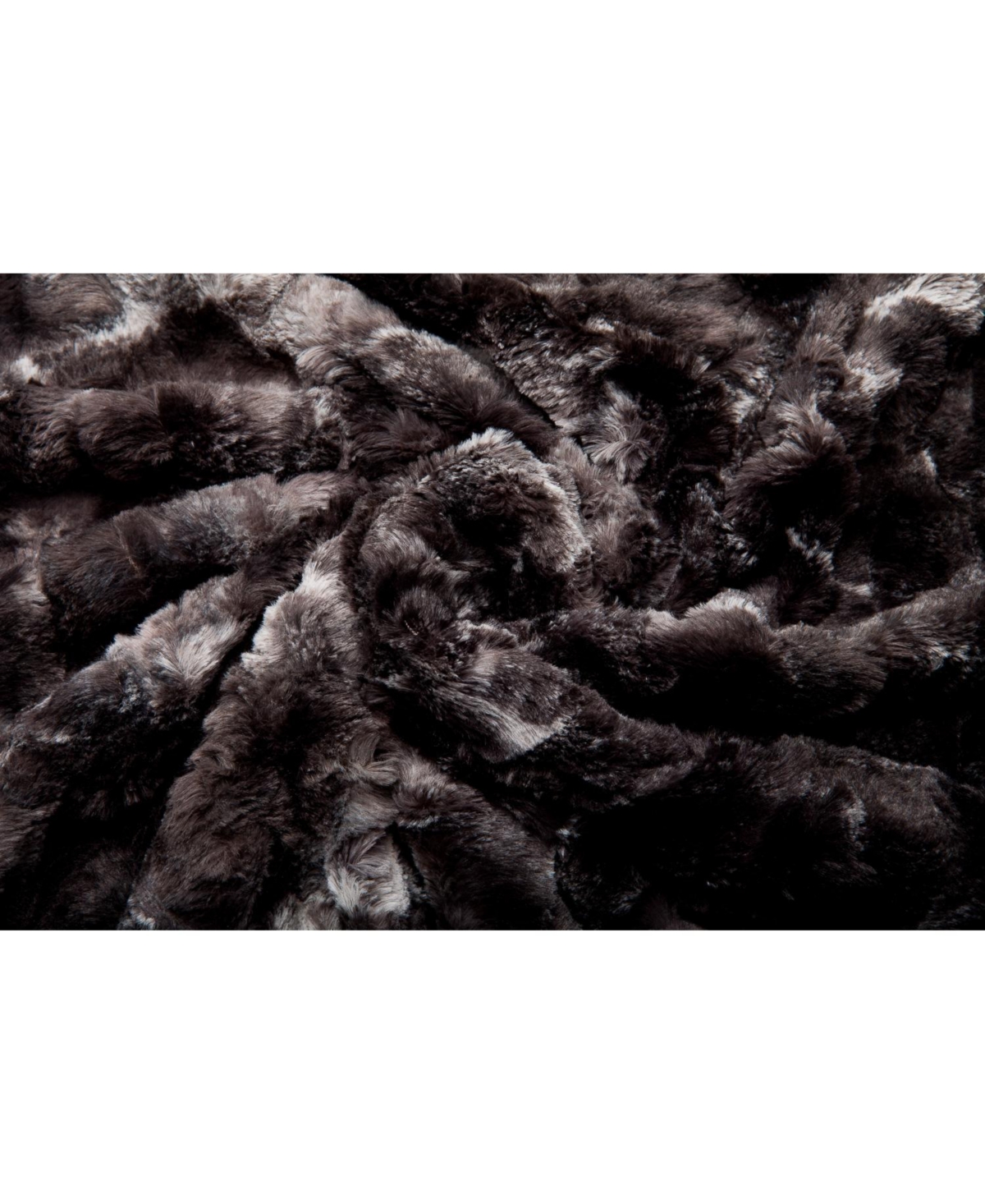 Chanasya Premium Wolf Faux Fur Throw Blanket - Soft, Fuzzy Sherpa & Minky Throw Blanket - For Bed or Couch - 108