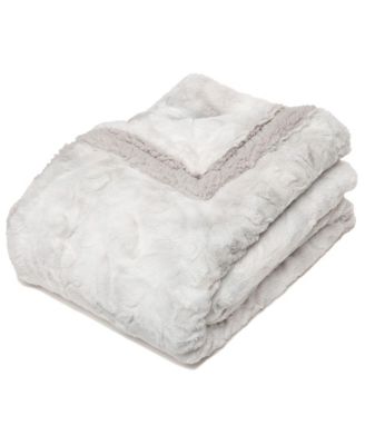 Premium Double-Sided Faux Fur Throw Blanket Soft, Plush & Cozy for Sofa, Couch, Bed, or Living Room Decor & Gifts.
