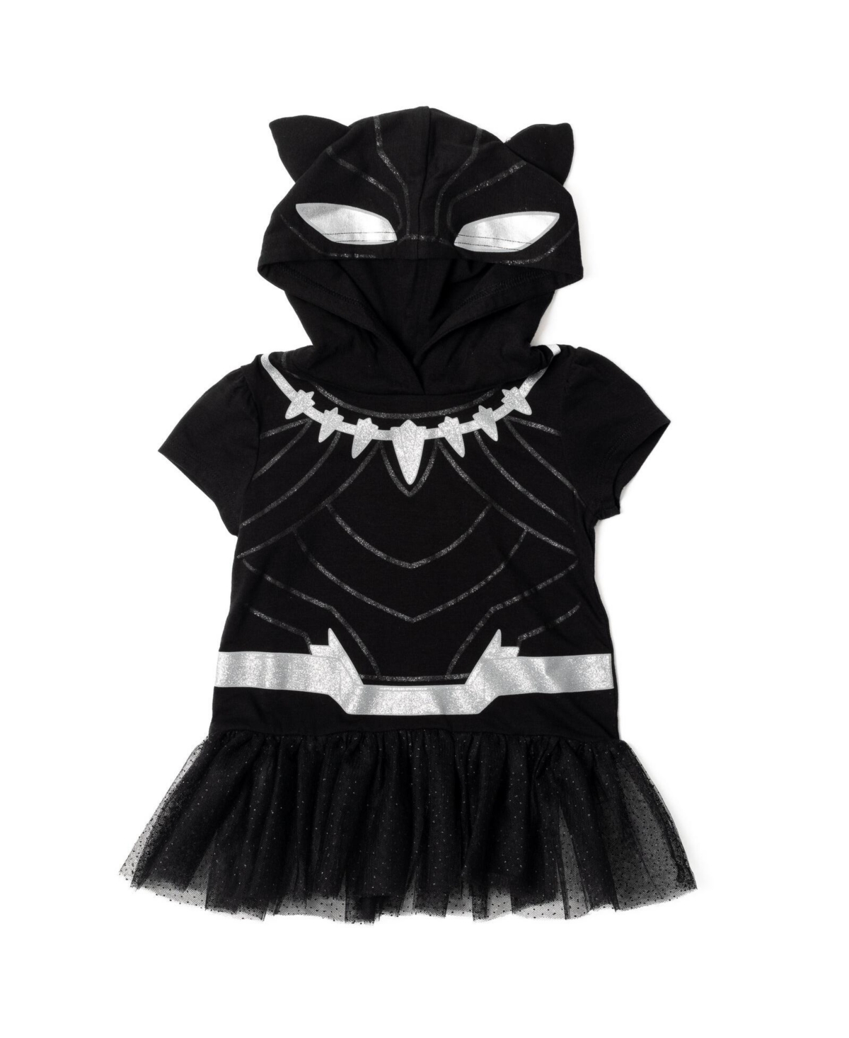 Marvel Toddler Girls Avengers Spider-Man Spider-Gwen Captain America Cosplay T-Shirt and Leggings to