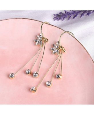 Women's Flower Drop Earrings