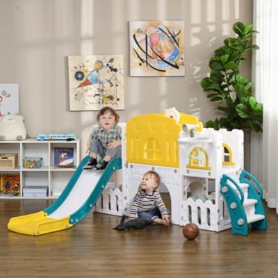 8 in 1 Toddler Slide for Kids Age 1-3 Years,