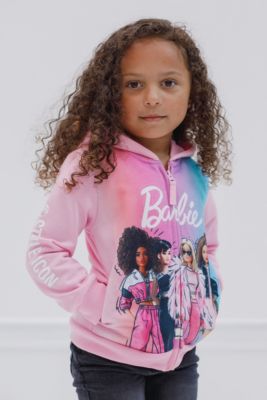 Toddler Girls Fleece Zip Up Hoodie