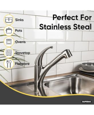 Microfiber Kitchen Dishwashing Sponges, 3-Pack Scrubbing Sponges