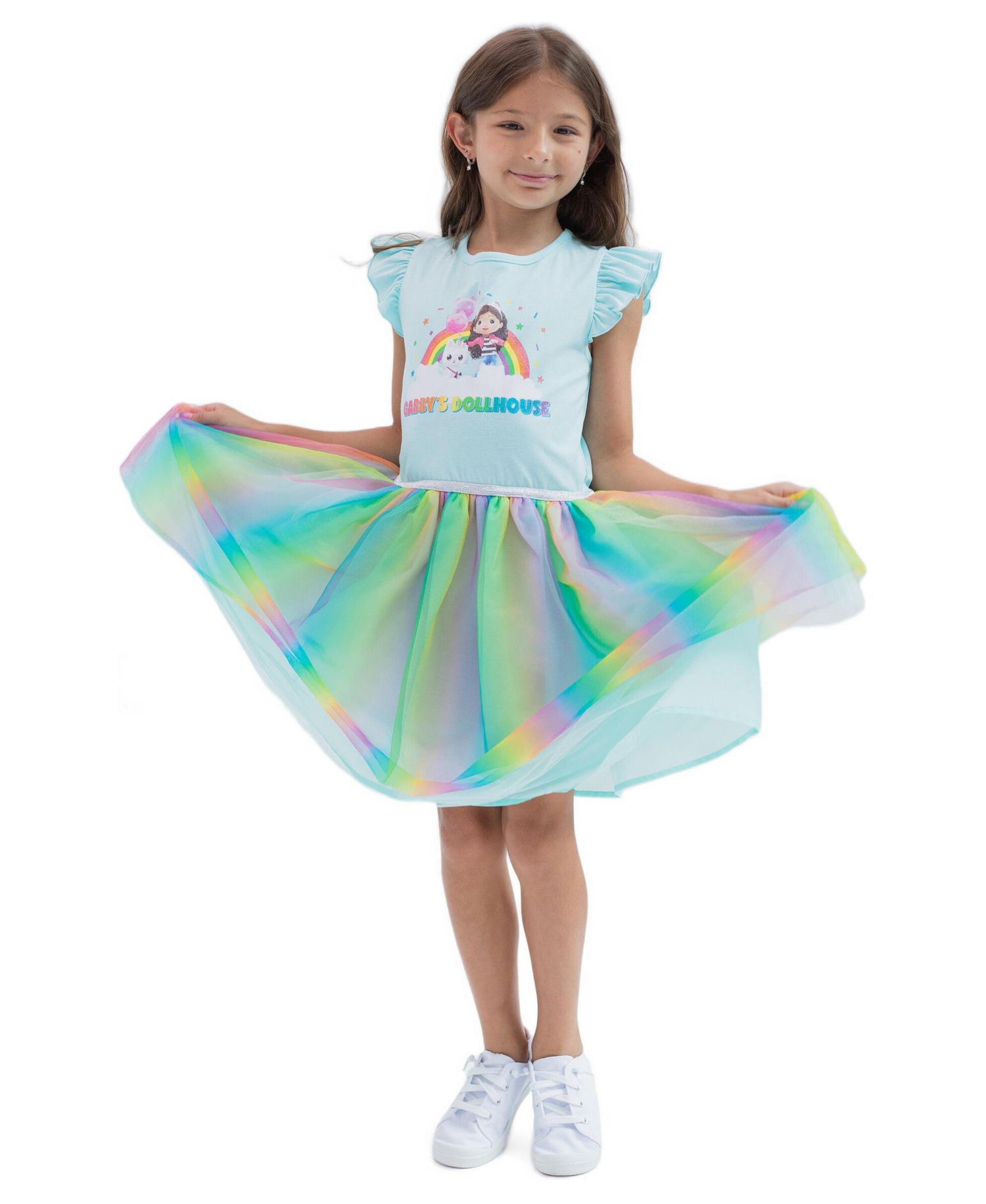 Little Girls (6- 12) Sleeveless Tutu Dress