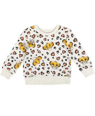 Toddler Girls (2T-5T) Simba All-Over Print Crewneck Sweatshirt