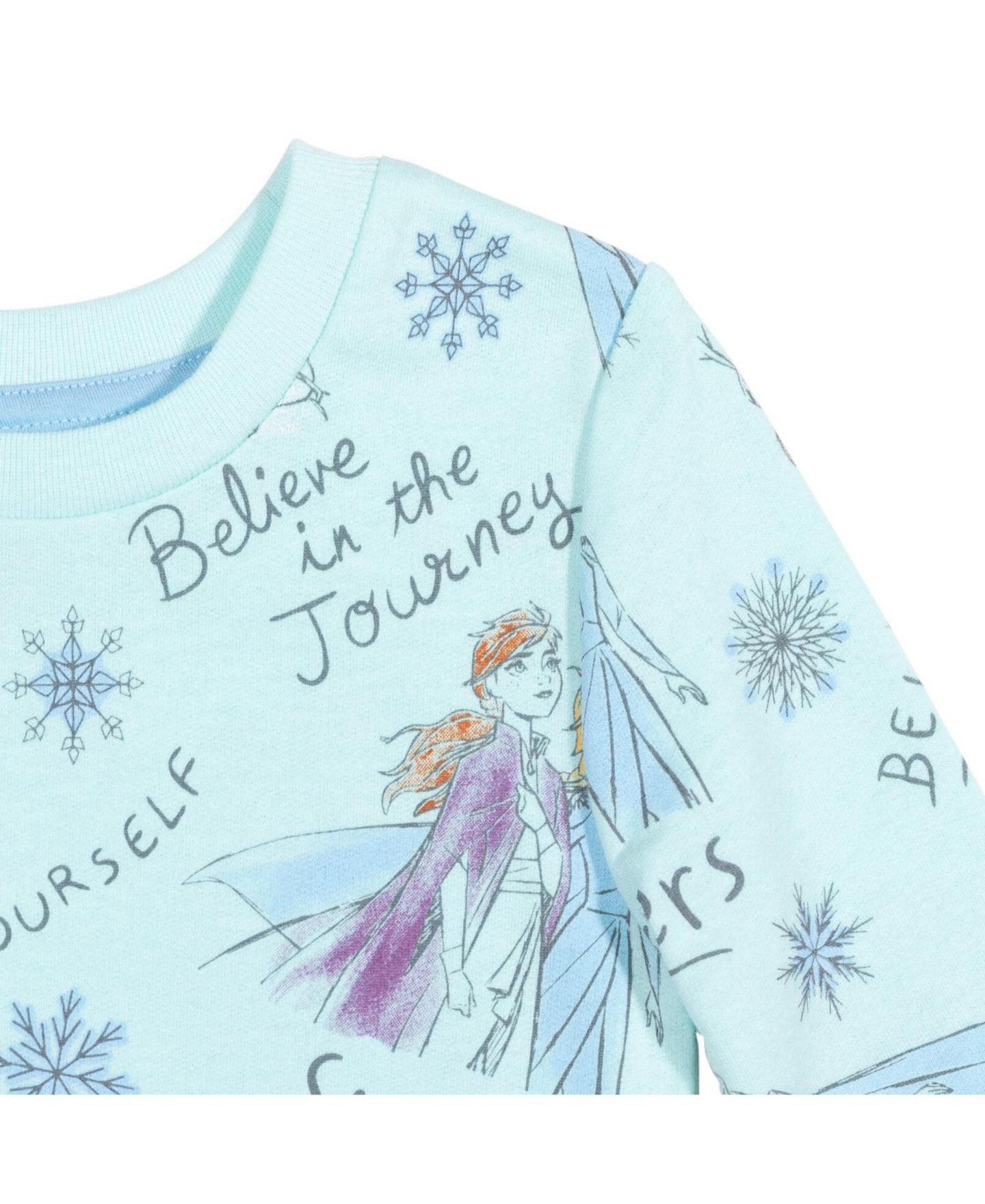 Свитшот Frozen Moana Minnie Mouse Princess Nightmare Before Christmas Toy Story Lion King Mickey Lilo & Stitch Sweatshirt для девочек-малышей — фото 3