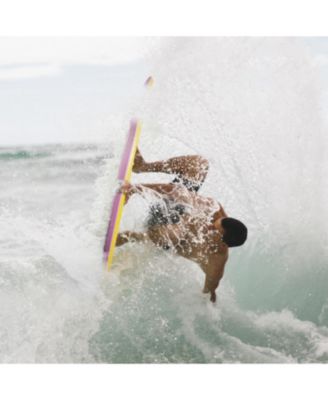 T-10 40" Bodyboard, Clipped Crescent Tail Body Board with HDPE Slick PE Core, 8lb Green Cell Deck for Surfing Beach