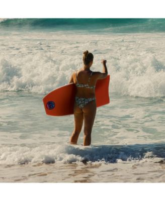 T-10 40" Bodyboard, Clipped Crescent Tail Body Board with HDPE Slick PE Core 8lb Green Cell Deck for Beach Surfing - 2 PACK