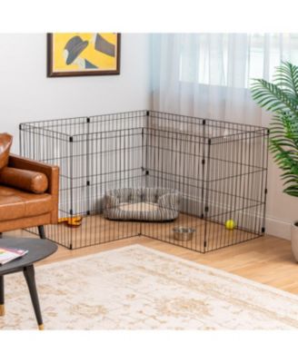USA 30" Exercise 8 Panel Wire Metal Pet Playpen for Dog