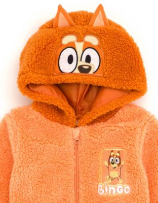 Boys Bingo Cozy Sherpa Zip Up Cosplay Hoodie