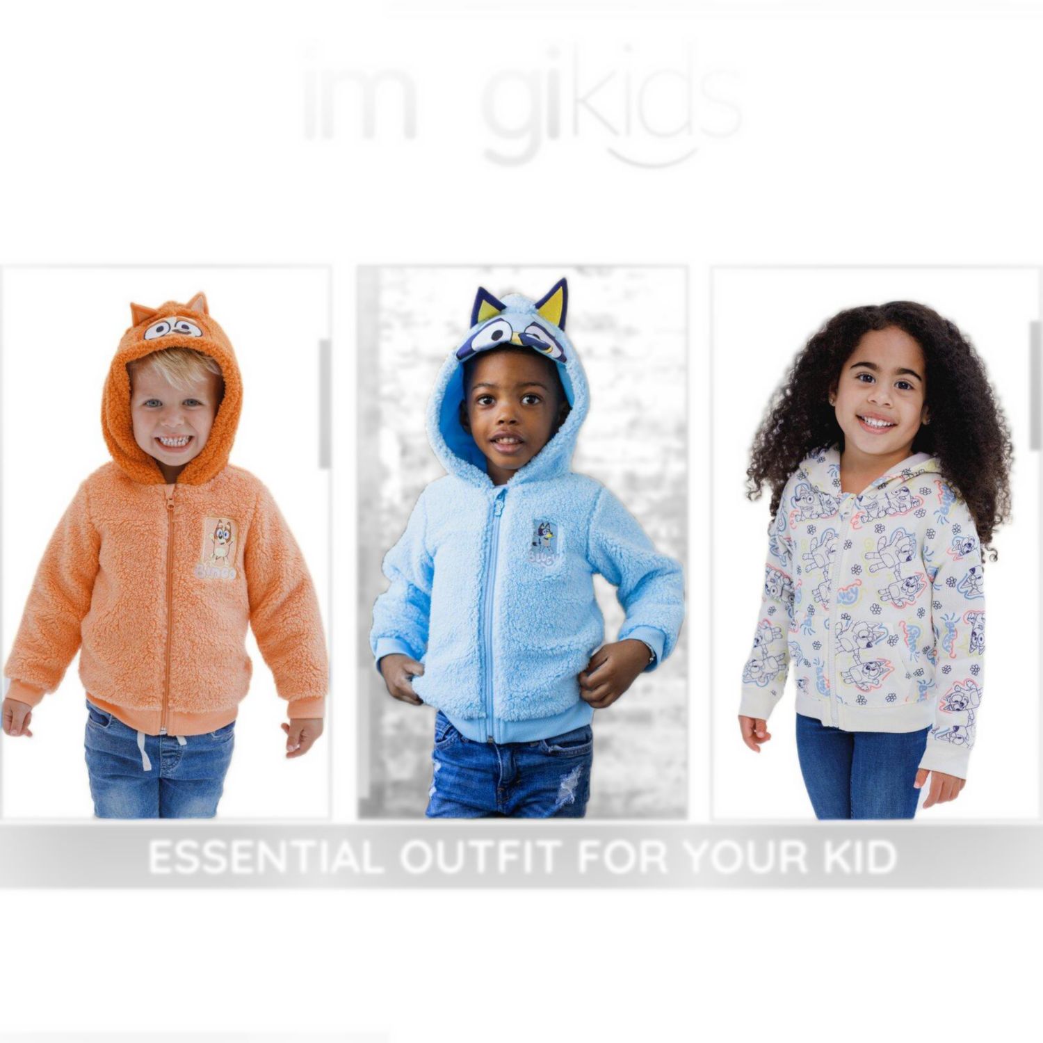 Kids Zip-Up Hoodie