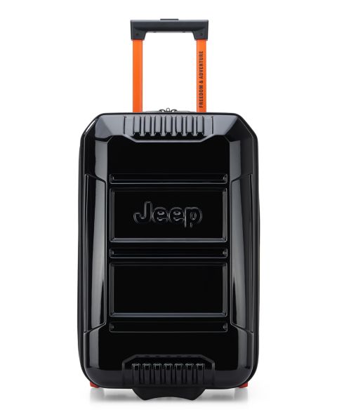 Чемодан Jeep JH003B 21" Expandable 2-Wheel Carry-On, цвет: Чёрный