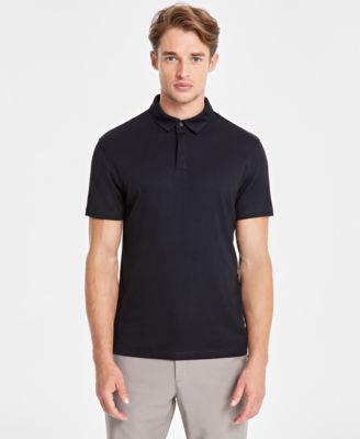 Alfani Men s AlfaTech Stretch Solid Polo Shirt Created for Macy s Macy s