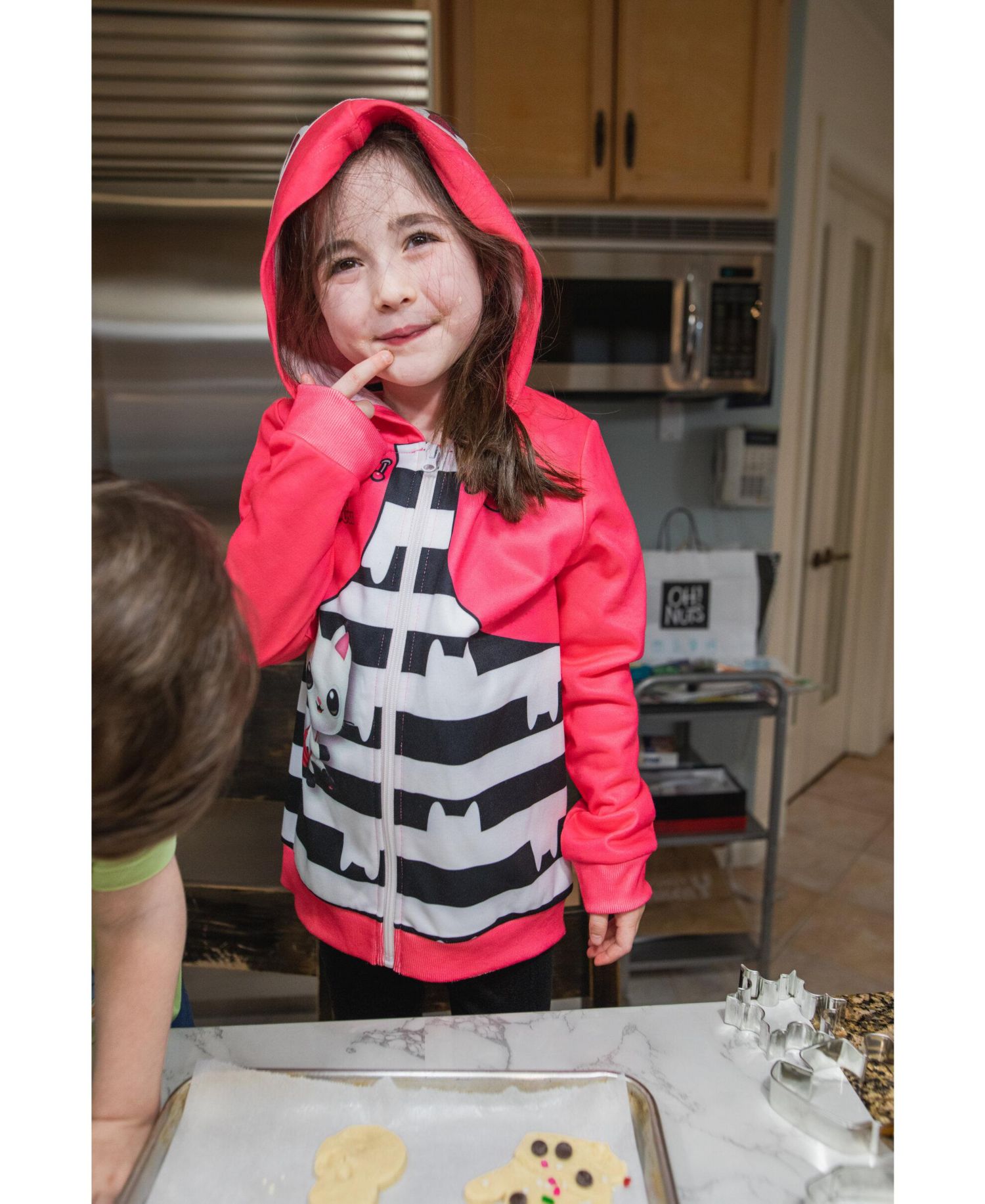 Girls Dreamworks Zip Up Hoodie to