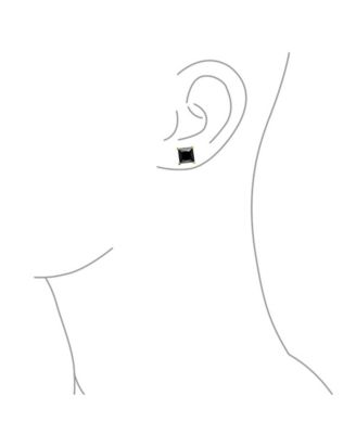 Cut Stud Earrings For