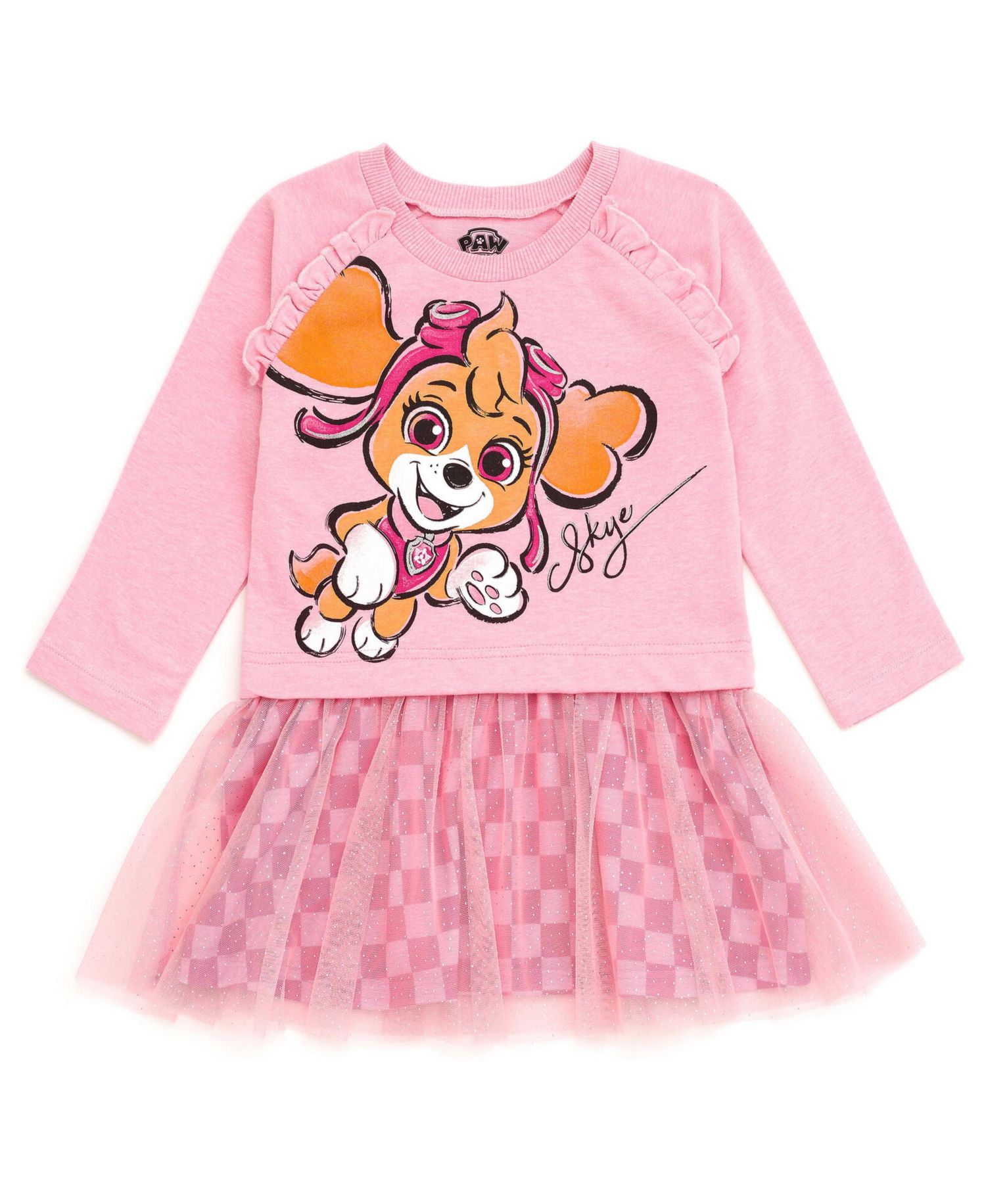 Toddler Girls Skye Glitter Tutu Dress