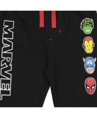 Baby Boys Hulk Black Panther Captain America 2 Pack Pants Newborn to