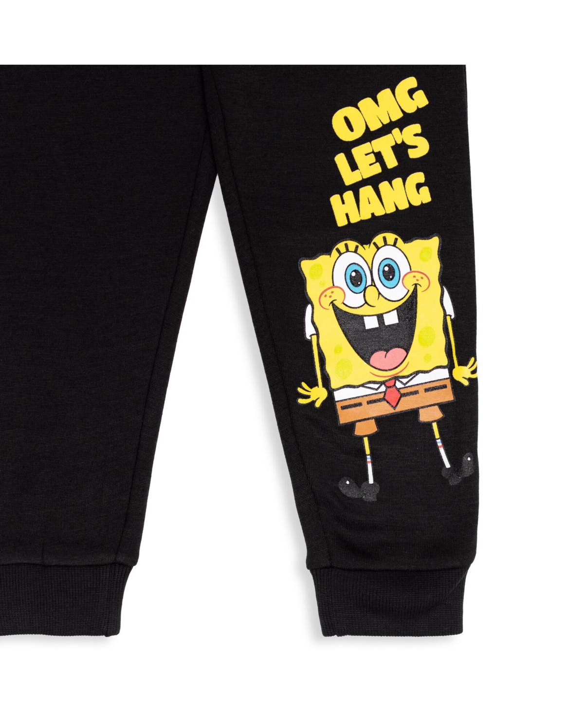 SpongeBob SquarePants Boys Patrick Star Fleece 2 Pack Pants -yellow