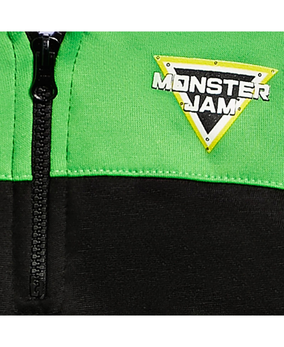 Boys Grave Digger Half Zip Hoodie - Monster jam