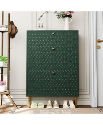 24 Pair MDF Shoe Cabinet