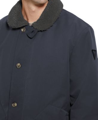 Men's Sherpa Lined Coach Jacket 