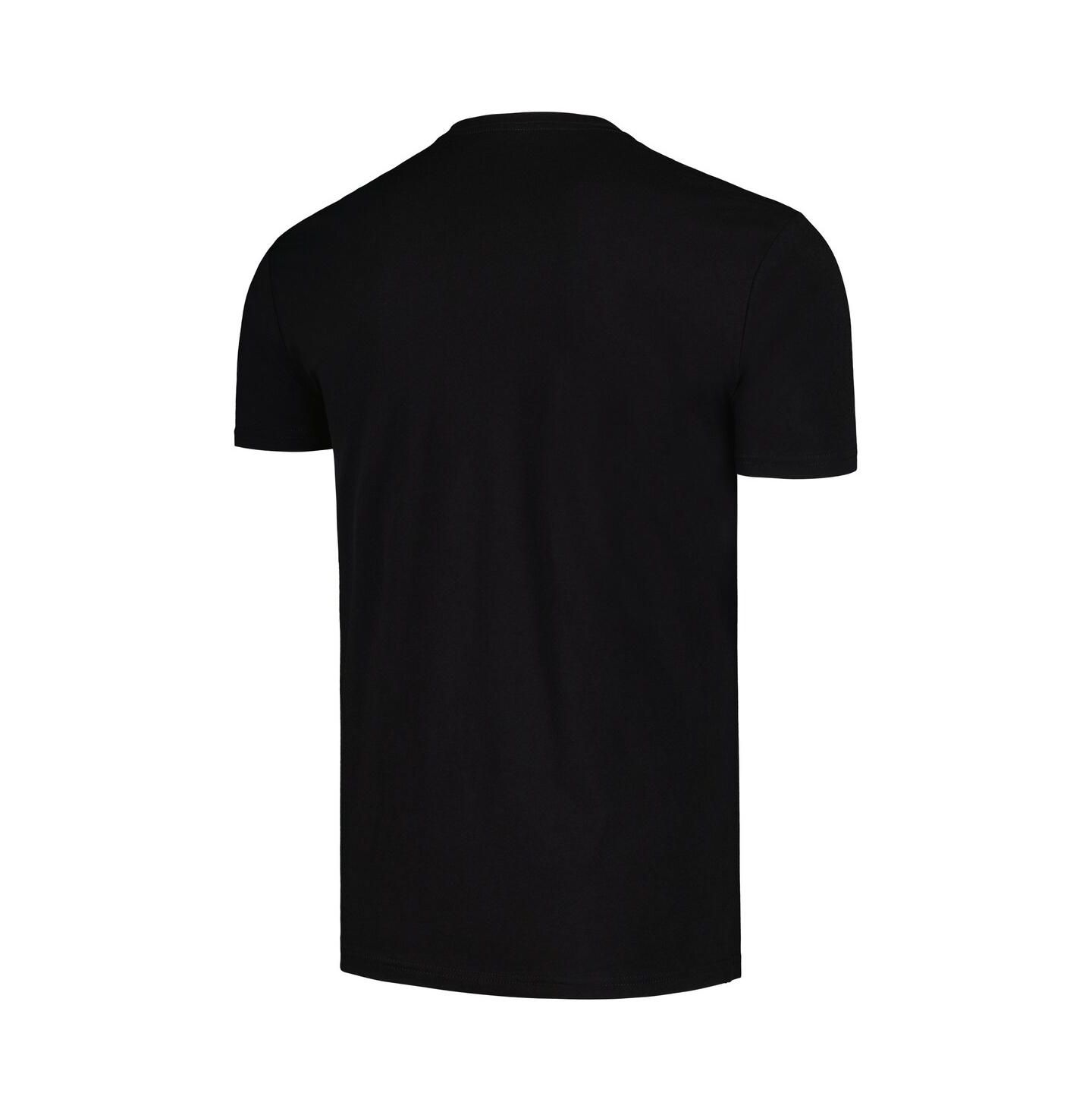 Мужская футболка Global Merch Black Ghost Heart Hypnosis — фото 3