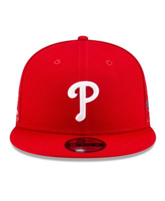 x MLB Men's Red Philadelphia Phillies 9FIFTY Snapback Hat