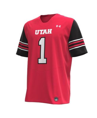 Men's #1Utah Utes Replica Football Jersey
