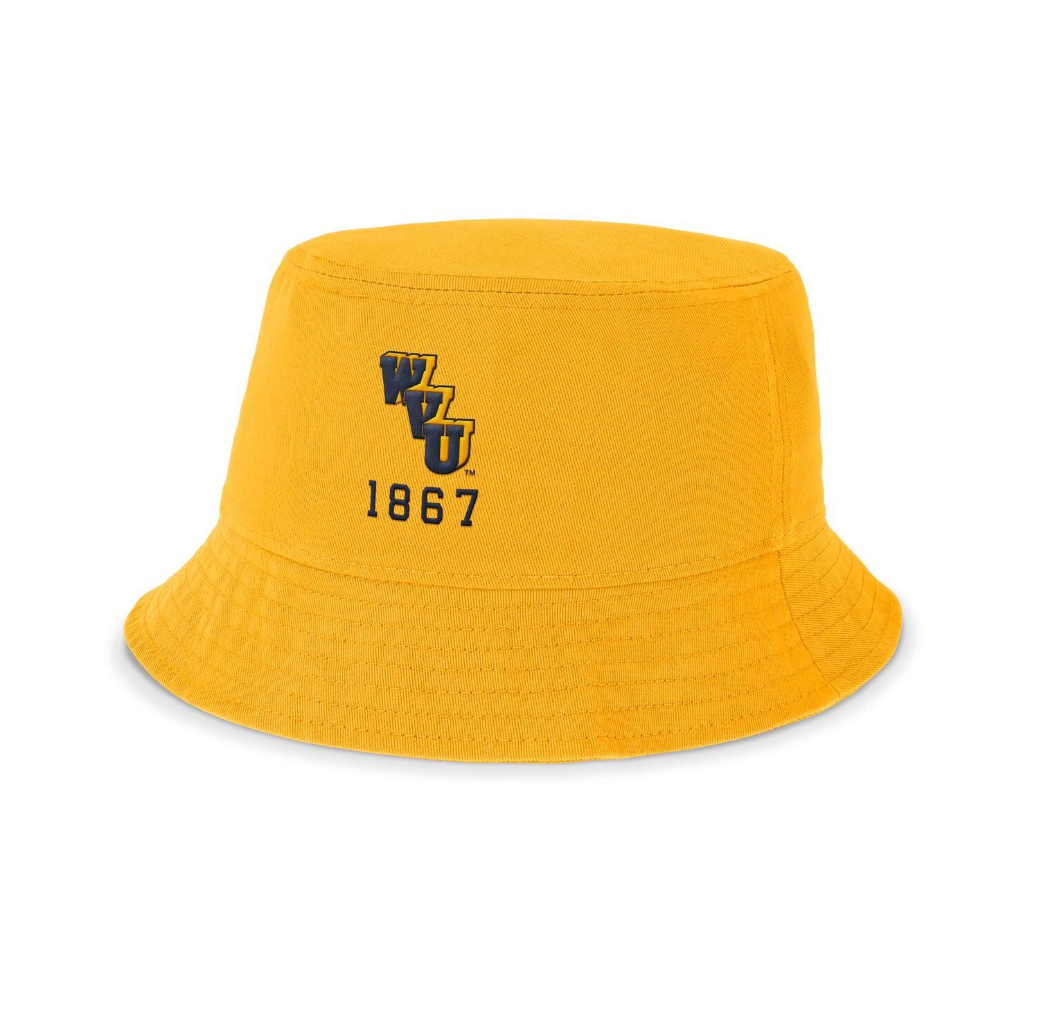 Men's Gold West Virginia Mountaineers Legacy Apex Bucket Hat