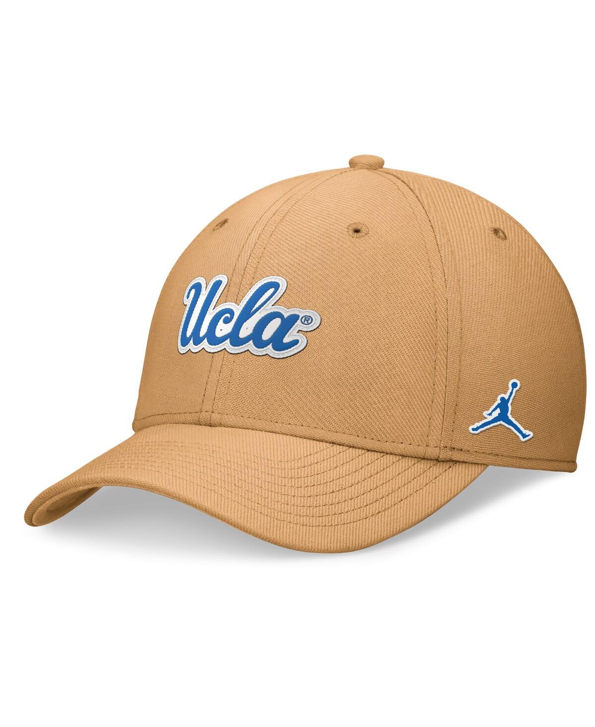 Jordan Men's Khaki Ucla Bruins 2024 Sideline Flex Hat In Khaki