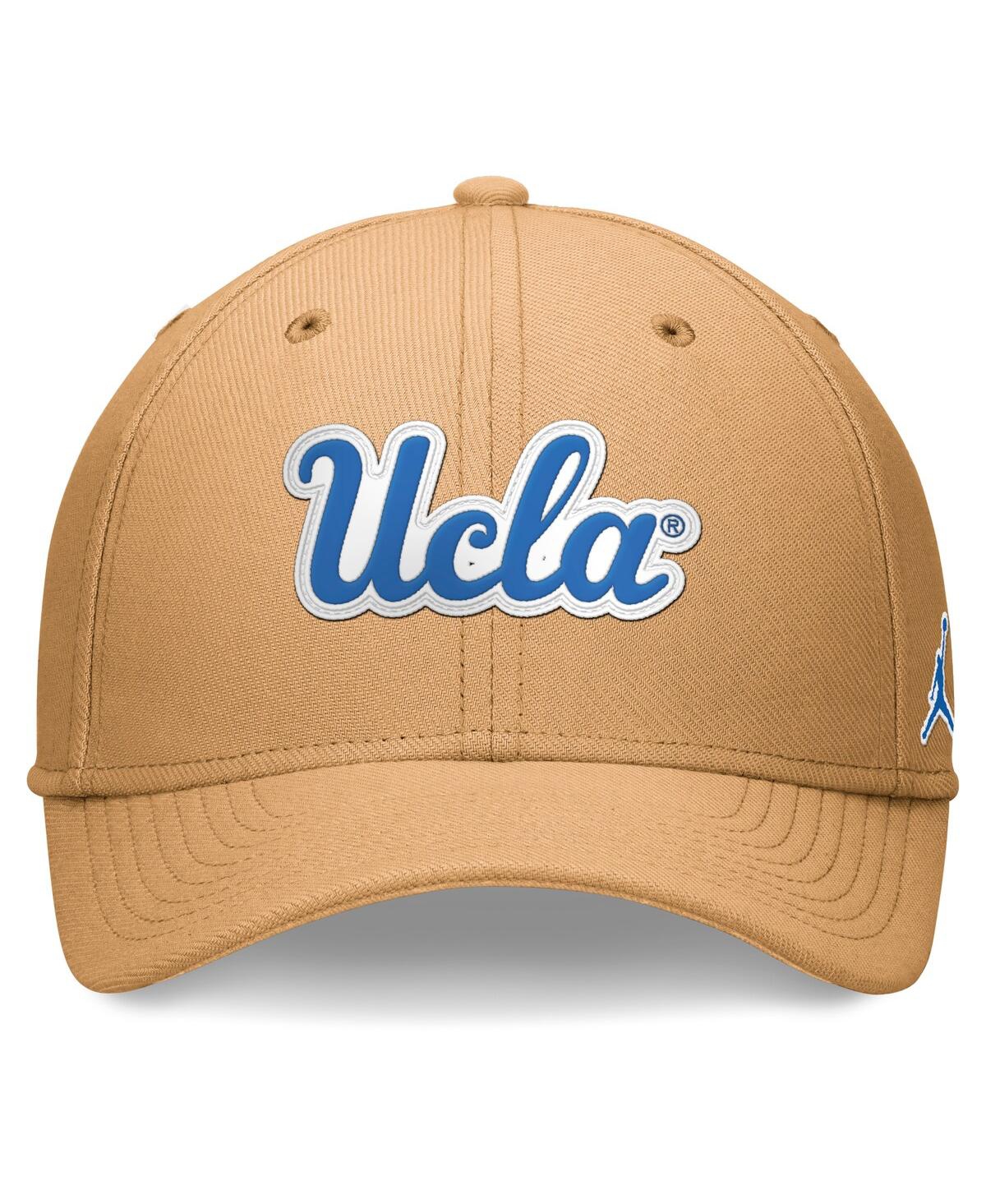 Jordan Men's Khaki Ucla Bruins 2024 Sideline Flex Hat In Khaki