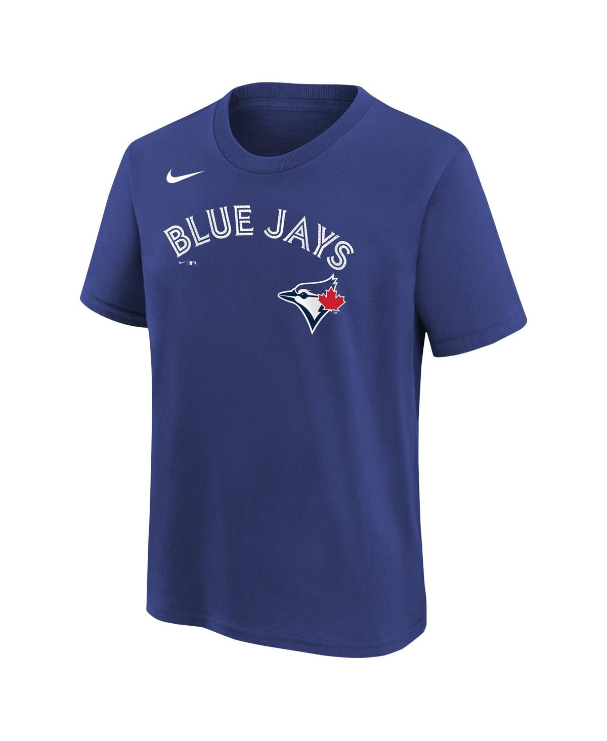Nike Big Boys and Girls Vladimir Guerrero Jr.Toronto Blue Jays Home Player Name Number T-Shirt - Royal