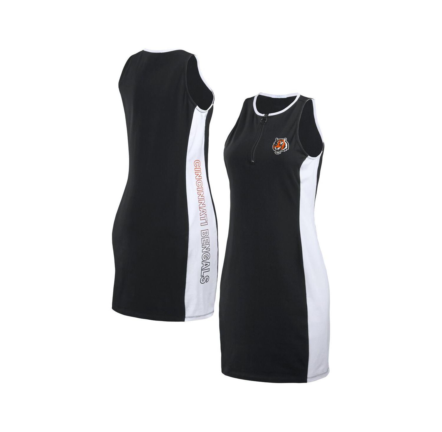 Women's Black Cincinnati Bengals Bodyframing Tank Dress