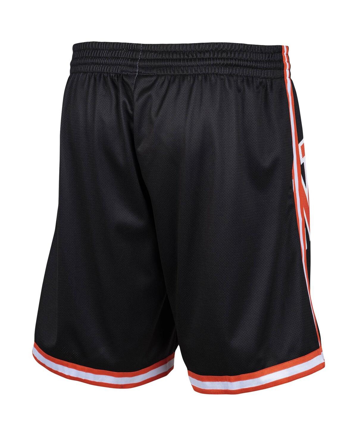 Mitchell & Ness Men'sNew York Knicks Hardwood Classics Big Face 2.0 Shorts - Black