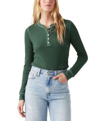 Levi's - Plus Size Jakob Slim-Fit Long-Sleeve Henley Top